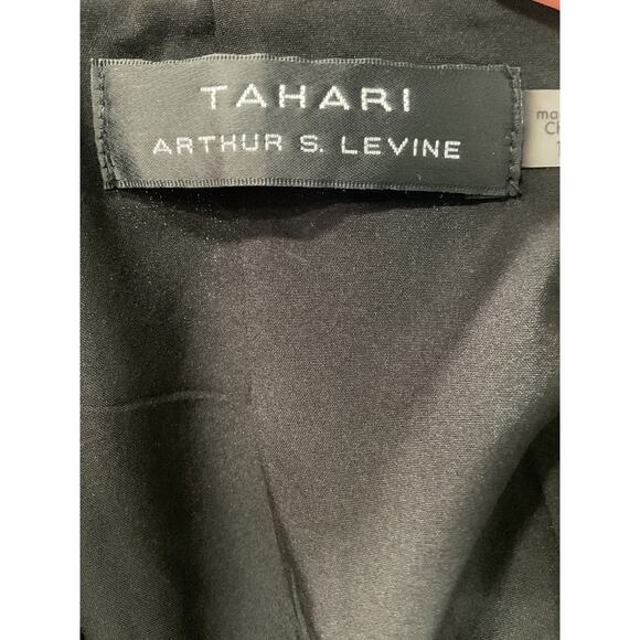 Tahari Black Sequin Pencil Skirt - Size 10 - Picture 3 of 4